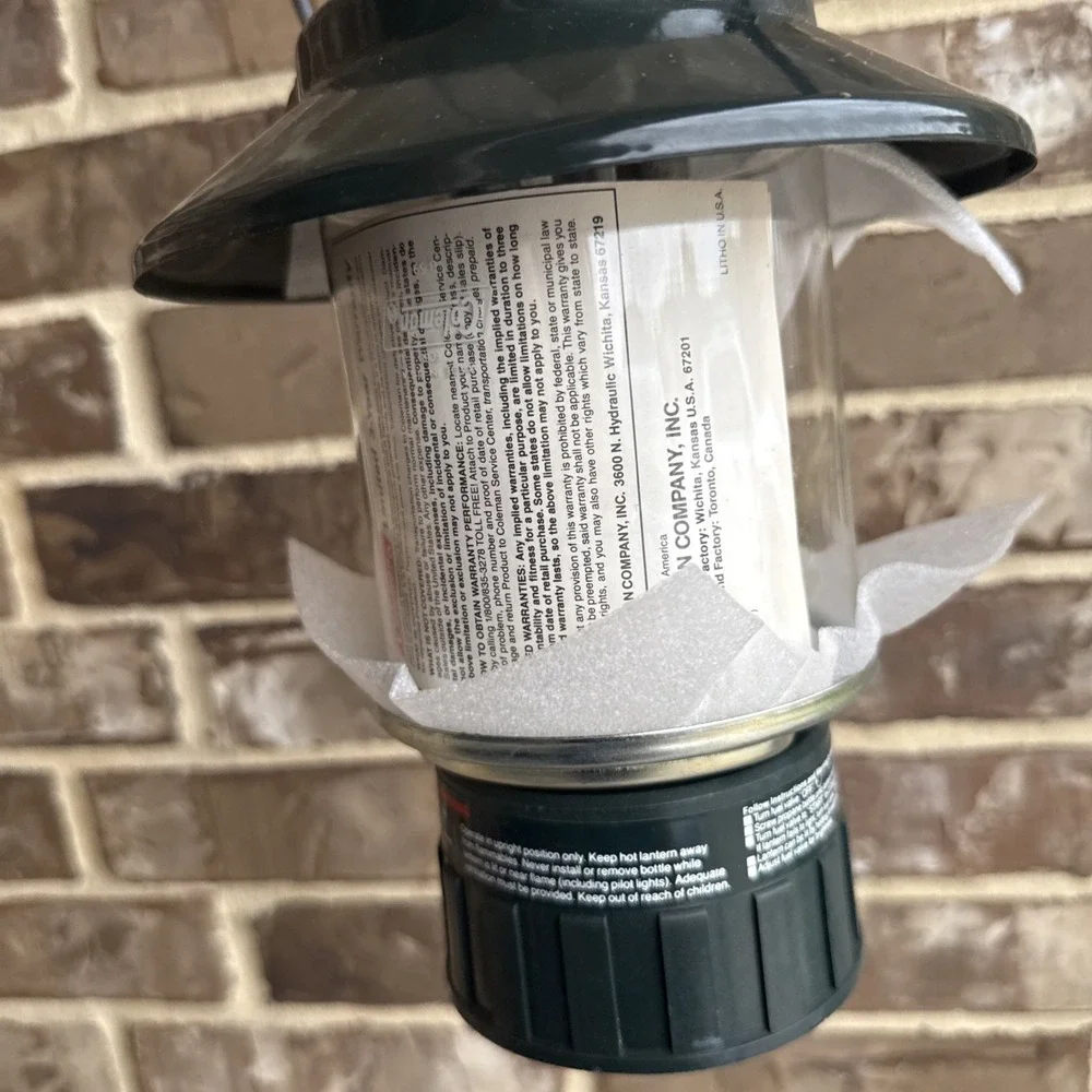 Vintage Coleman Lantern Electronic Ignition Propane Camping Model 5154A700